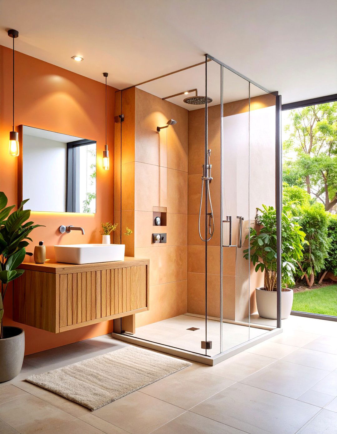 Bench with Faucet Niche - 20 Walk in Shower Ideas With Bench