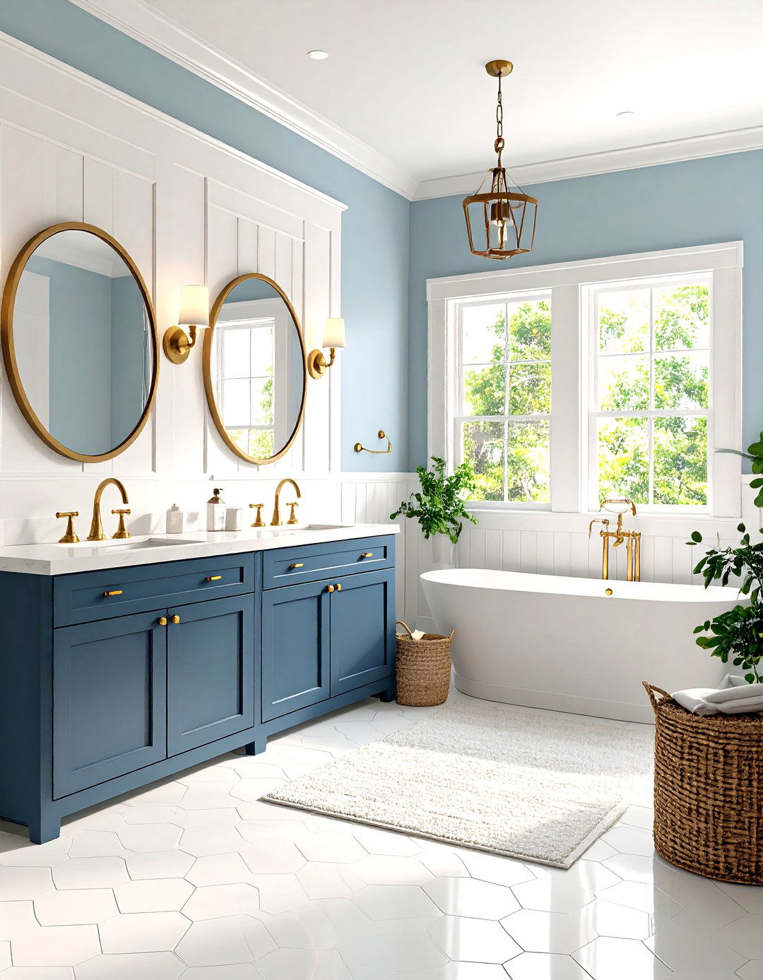 Benjamin Moore Santorini Blue Blue Gray Paint Color - 20 Blue-gray Paint Colors