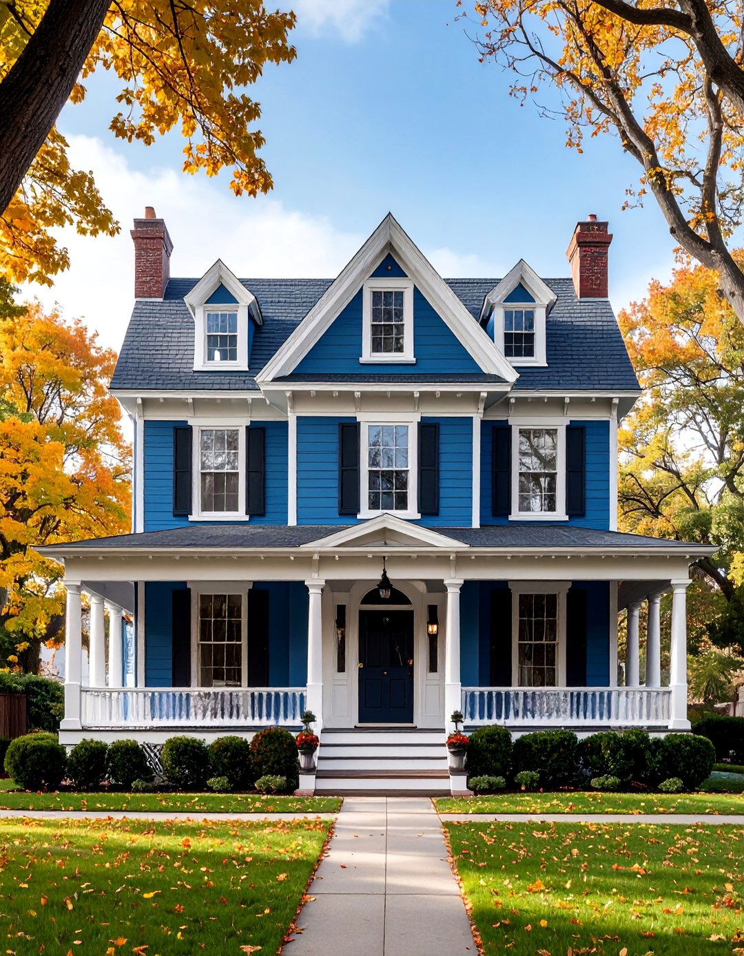 Bidwell Blue Victorian House Color - 20 blue victorian house colors