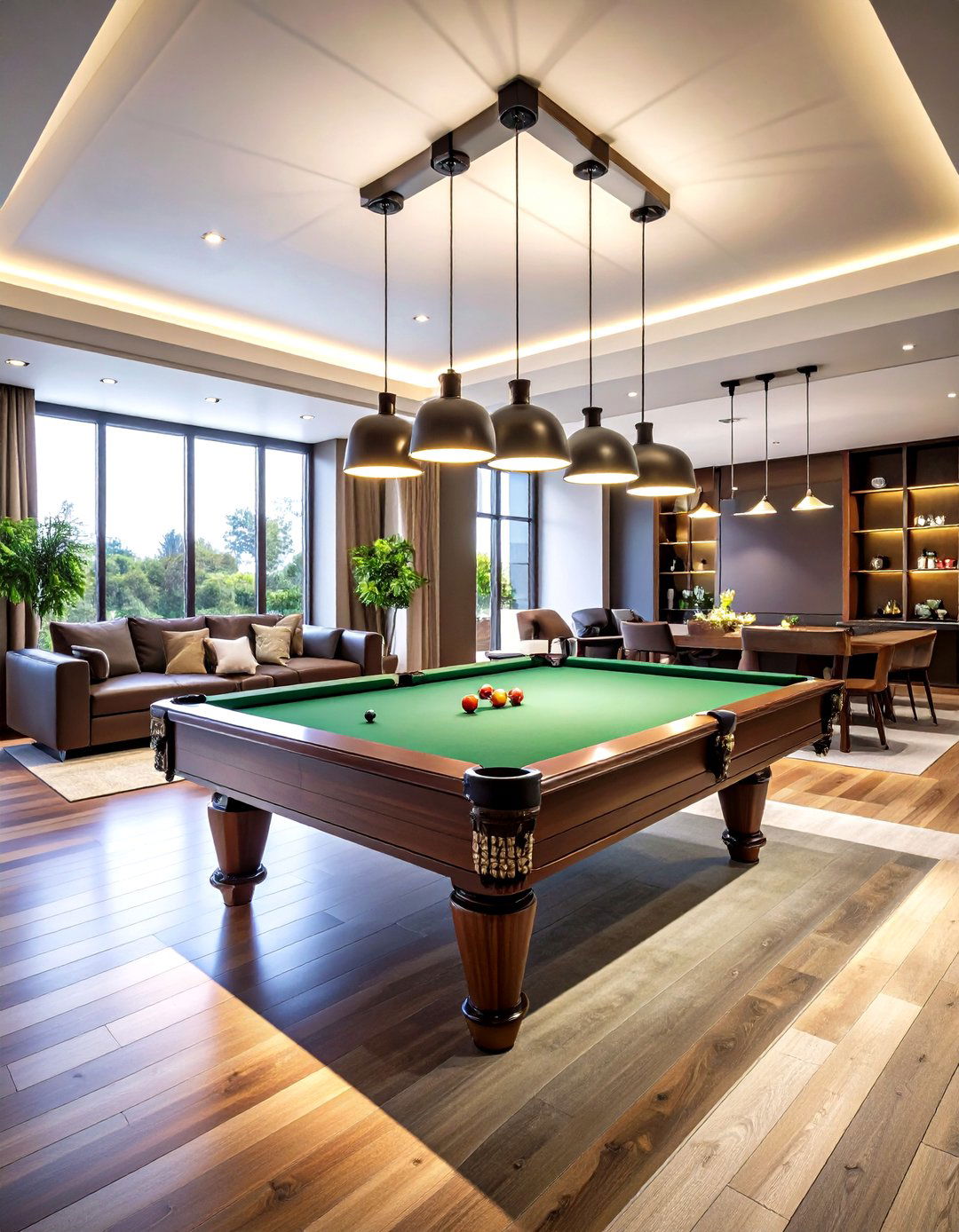 Billiards Room Man Cave Palace - 20 Luxury Man Cave Ideas