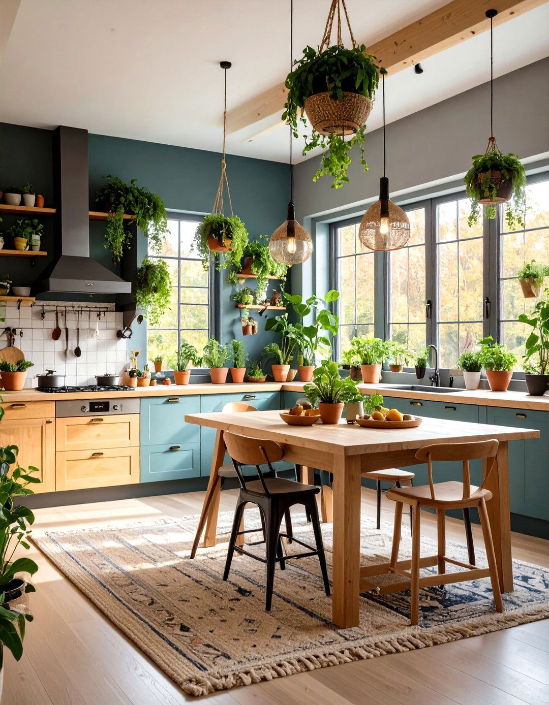 Biophilic Design - 20 Scandinavian Kitchen Ideas