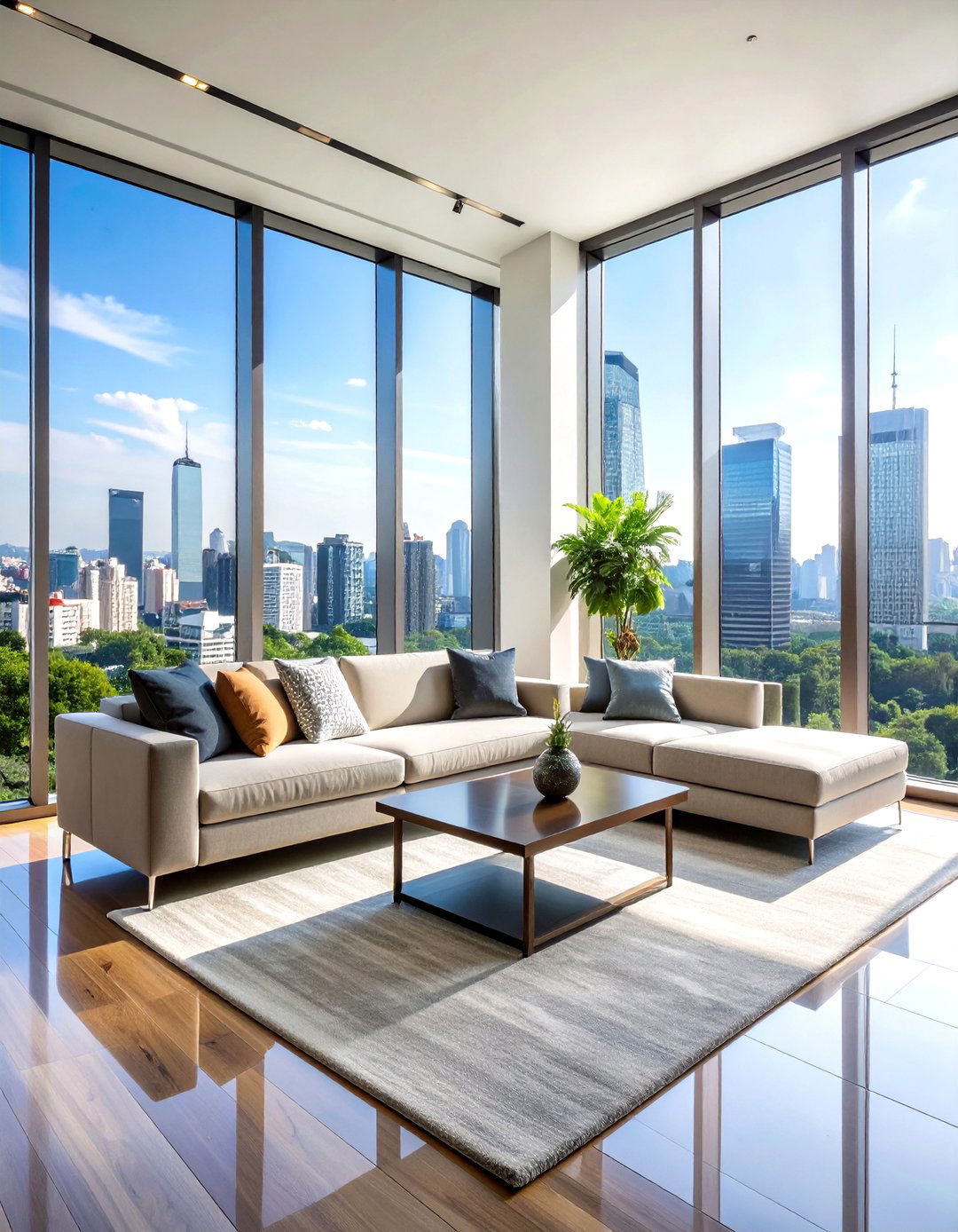Biophilic Luxury Penthouse Design - 20 Penthouse Design Ideas