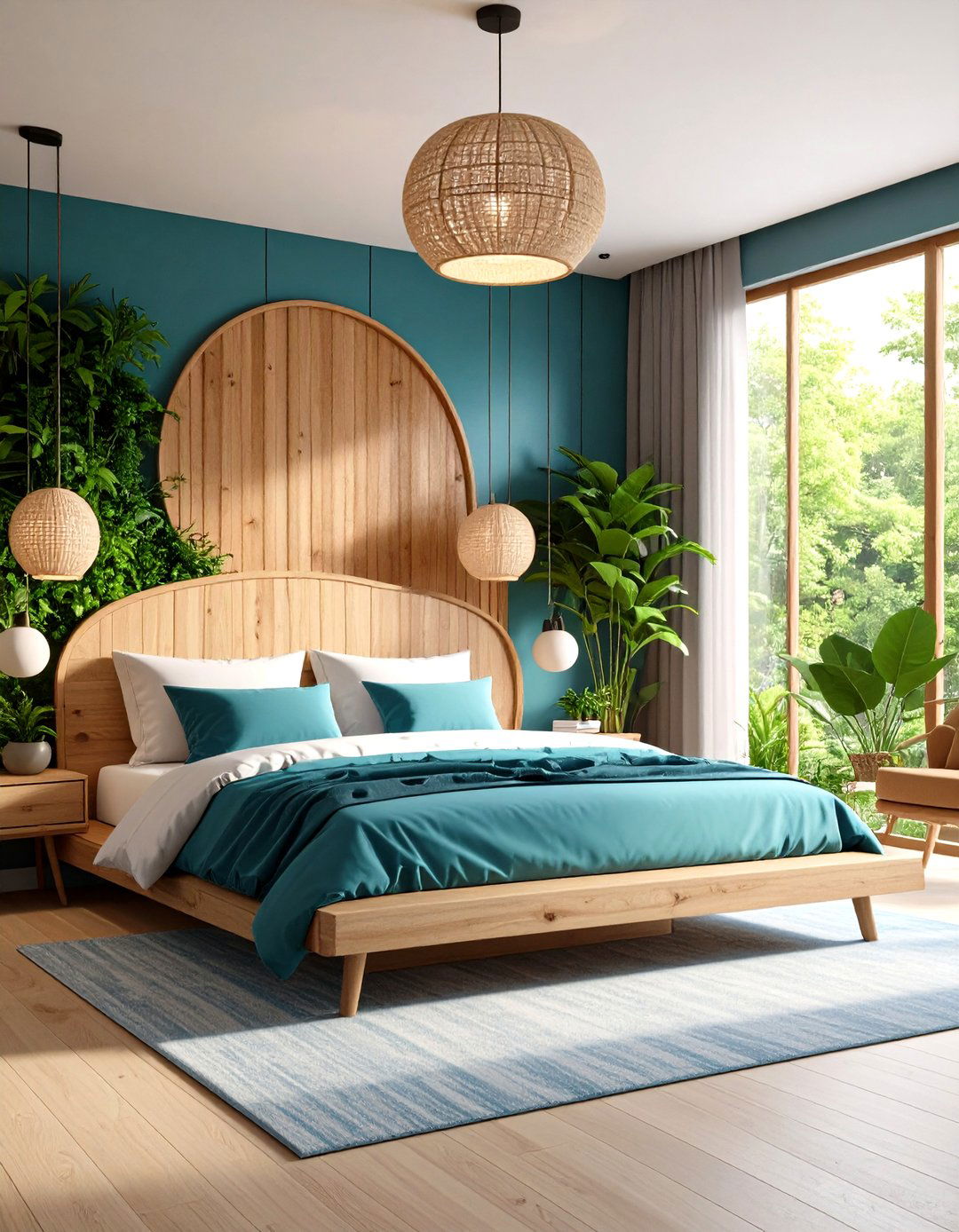 Biophilic Nature Relaxing Bedroom - 20 Relaxing Bedroom Ideas