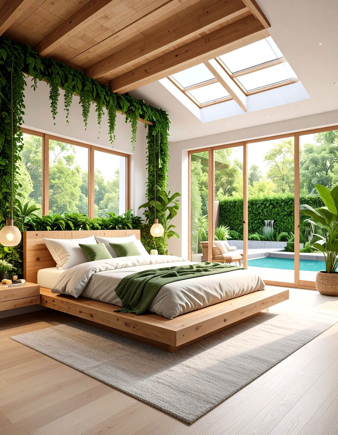 Biophilic Primary Bedroom Sanctuary - 20 Primary Bedroom Ideas