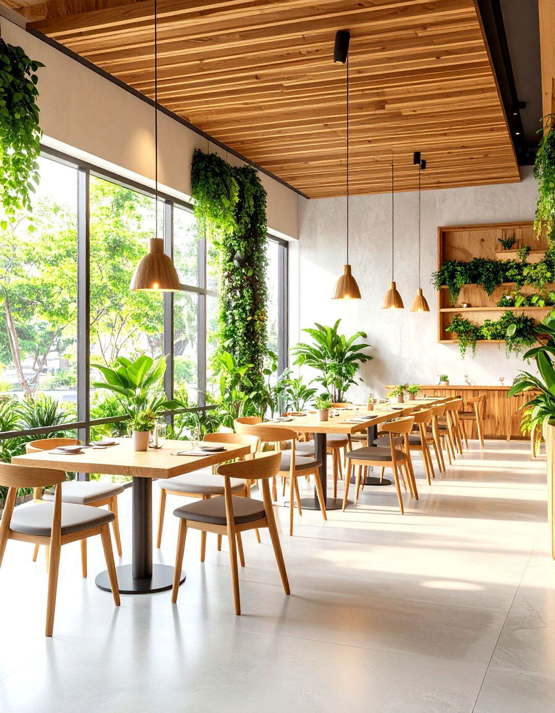 Biophilic Restaurant Interior Design - 20 Restaurant Interior Design Ideas