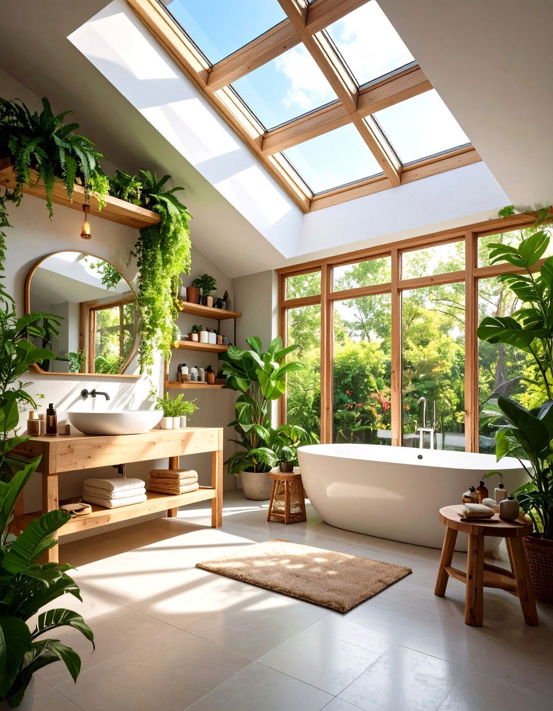 Biophilic Touches Breathe Life into an Ensuite Bathroom - 20 Ensuite Bathroom Ideas