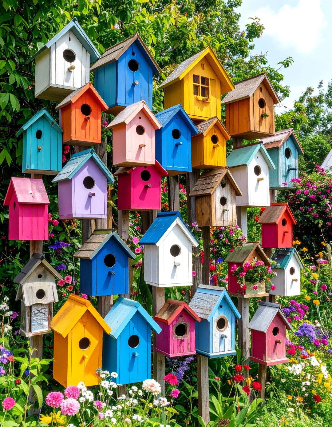 Birdhouse - 20 Vintage Garden Ideas