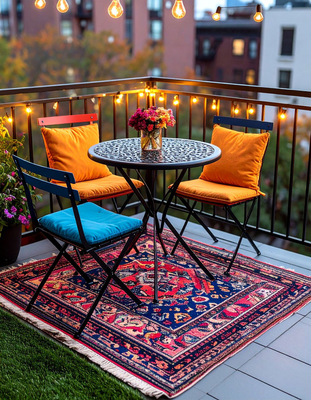 Bistro Furniture Sets - 20 Second Story Balcony Ideas