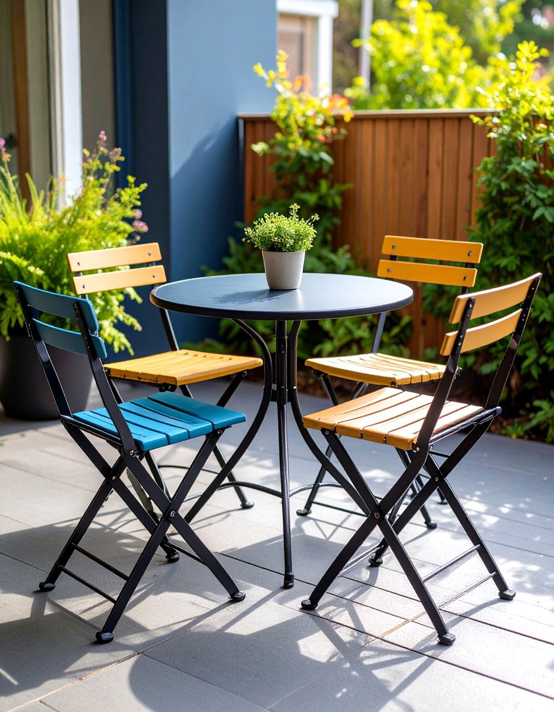 Bistro Set Intimate Garden Seating for Two - 20 Garden Seating Ideas