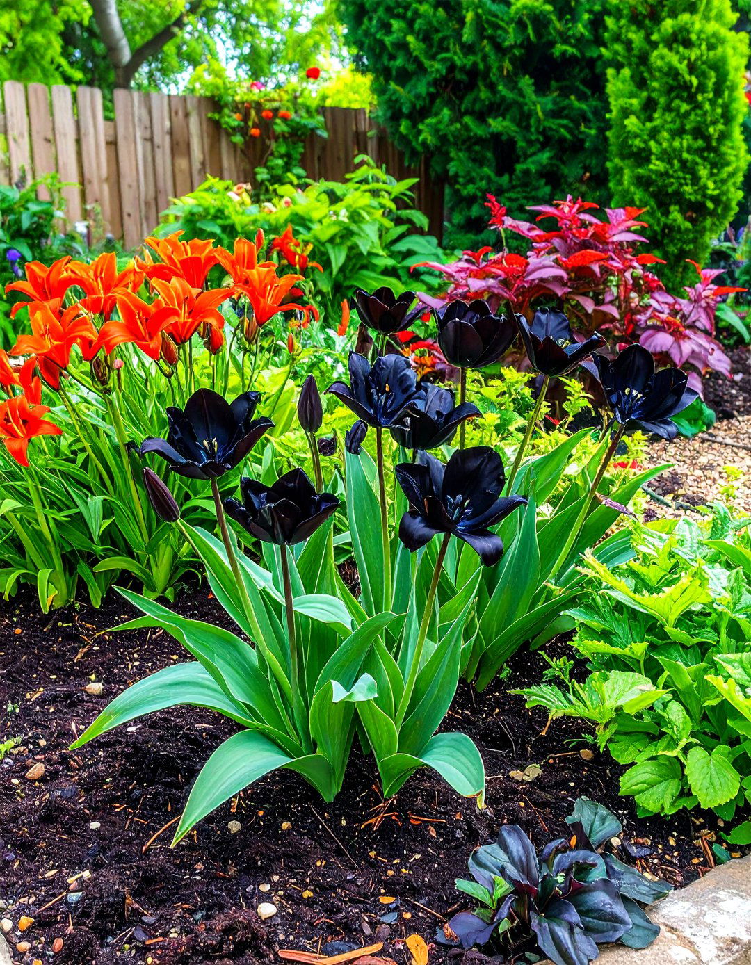 Black Flowering Jewels Dial Up the Drama - 20 Gothic Garden Ideas