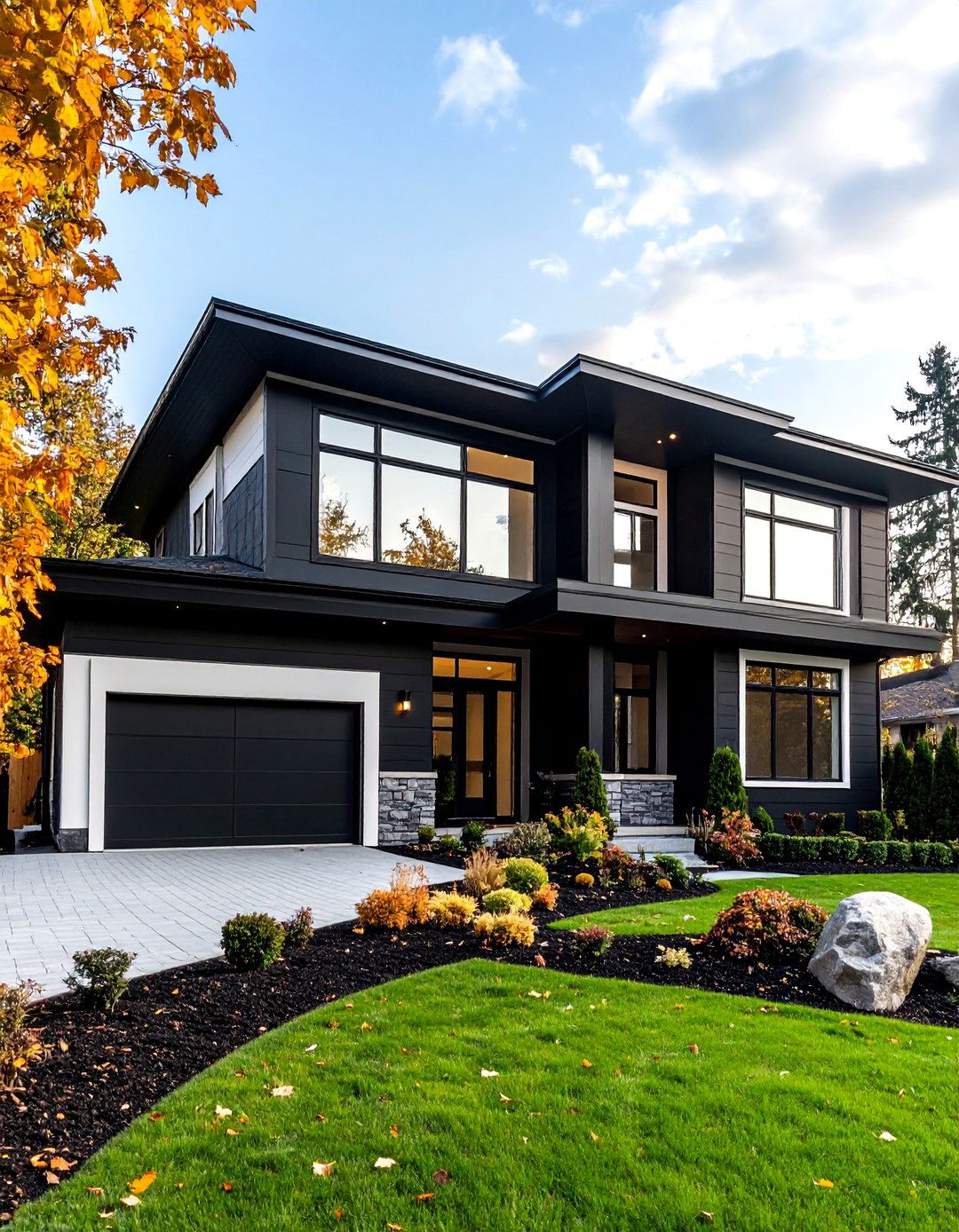 Black House Siding Colors - 20 House Siding Colors