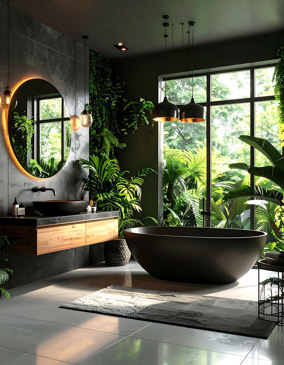 Black Iron Fixture Industrial Interior Design - 20 Industrial Interior Design Style Ideas