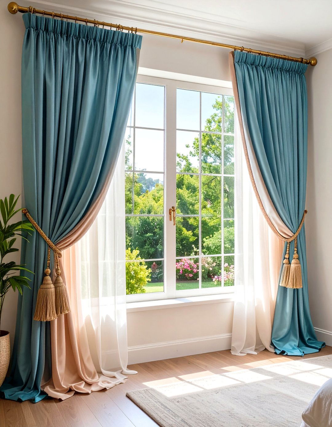Blair Waldorf Bedroom Featuring Luxury Silk Window Treatments - 20 Blair Waldorf Bedroom