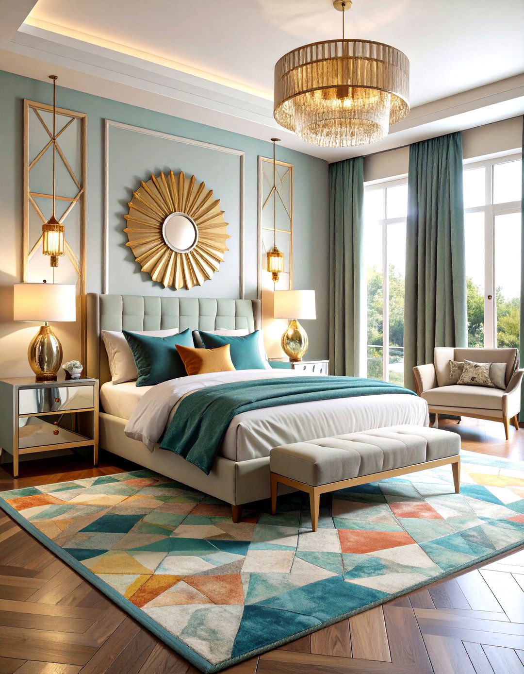 Blair Waldorf Bedroom Incorporating Art Deco Glamour - 20 Blair Waldorf Bedroom