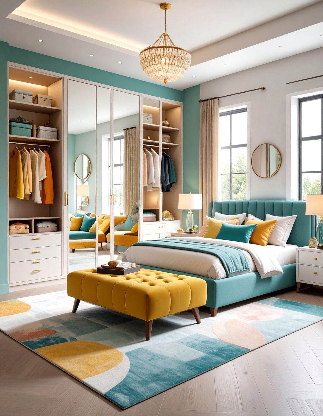 Blair Waldorf Bedroom with Custom Storage Solutions - 20 Blair Waldorf Bedroom