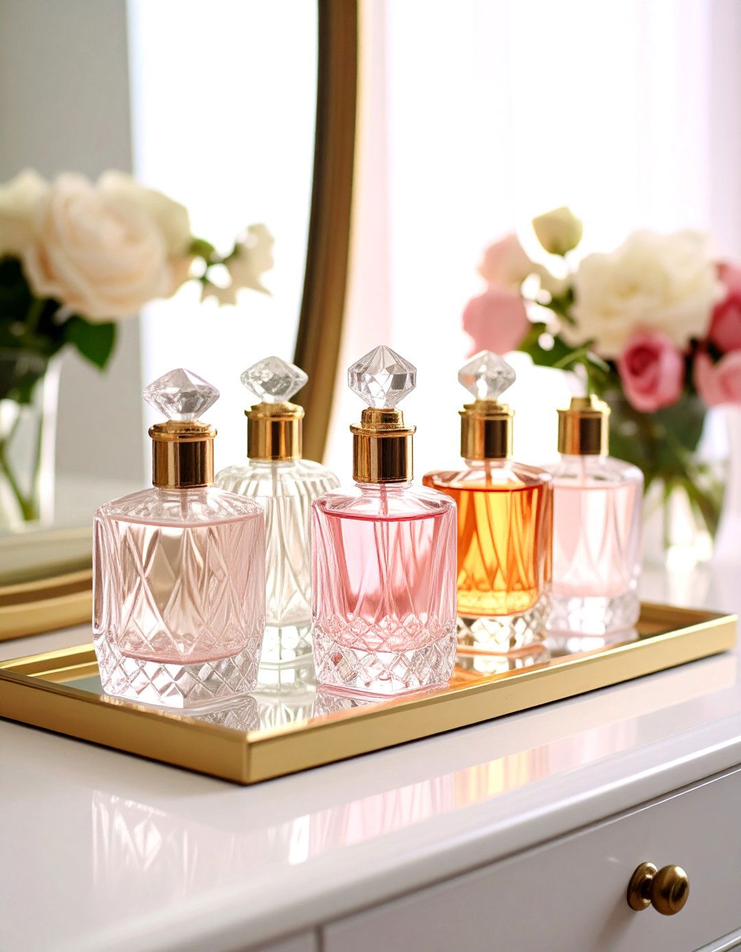 Blair Waldorf Bedroom with Vintage Perfume Bottle Display - 20 Blair Waldorf Bedroom