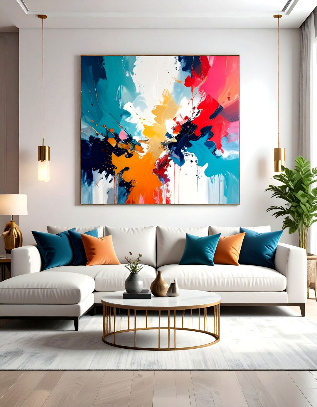 Blank Wall Large Scale Artwork Display - 20 Blank Wall Ideas