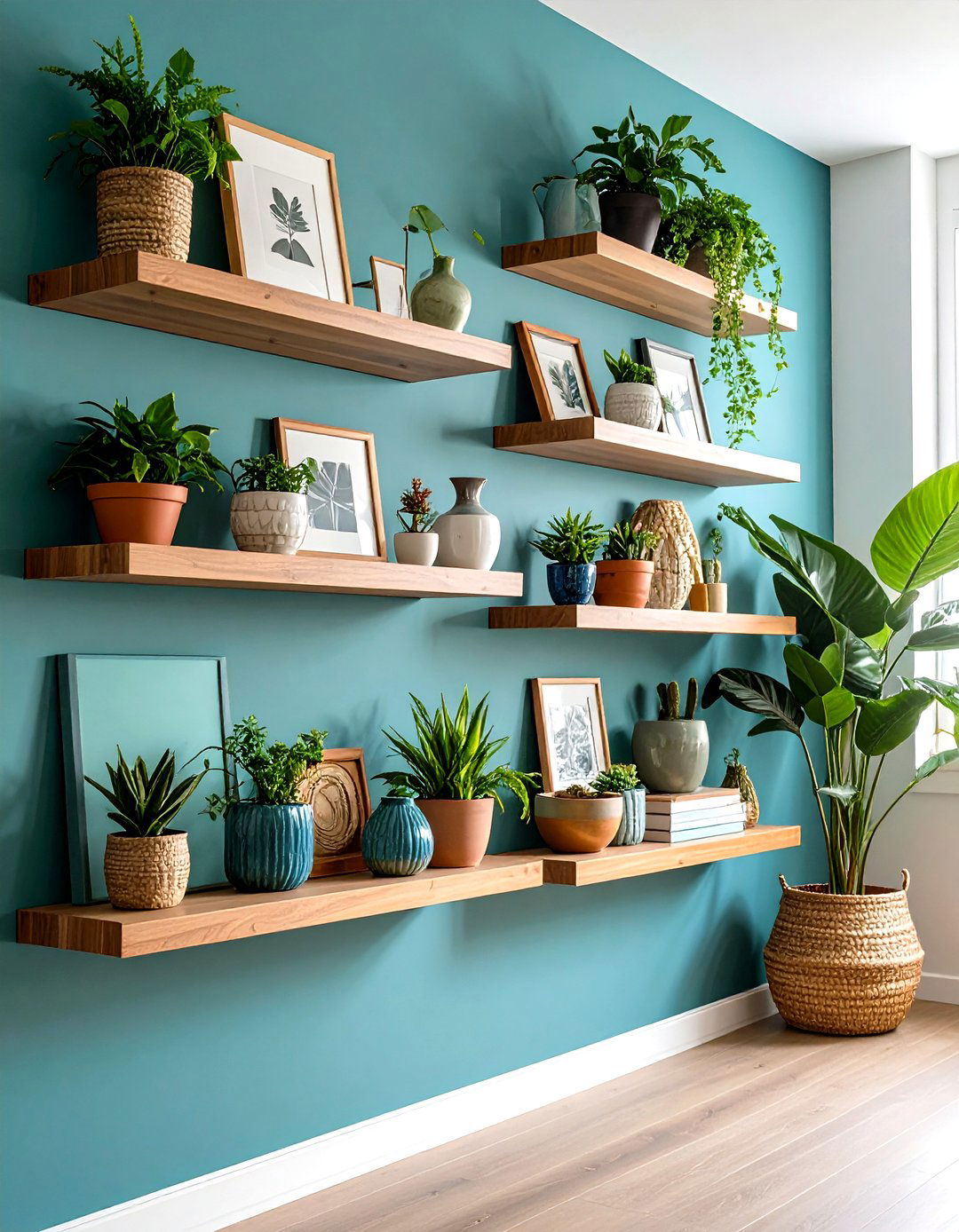 Blank Wall Picture Ledge Gallery - 20 Blank Wall Ideas