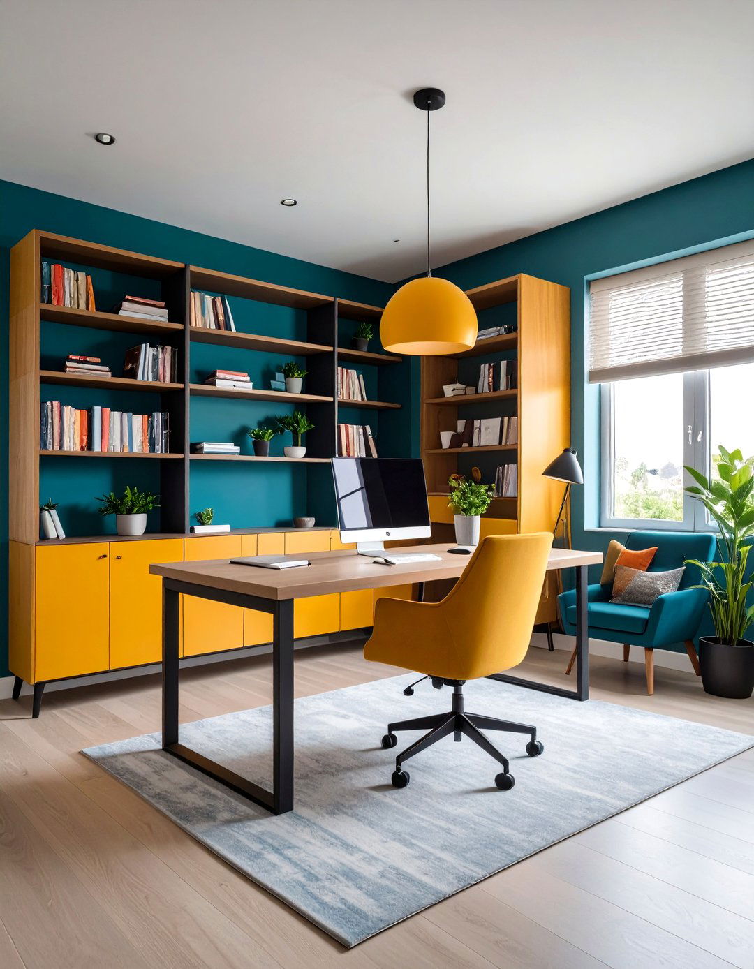 Blend Work and Living Areas Tastefully - 20 Small Home Office Ideas