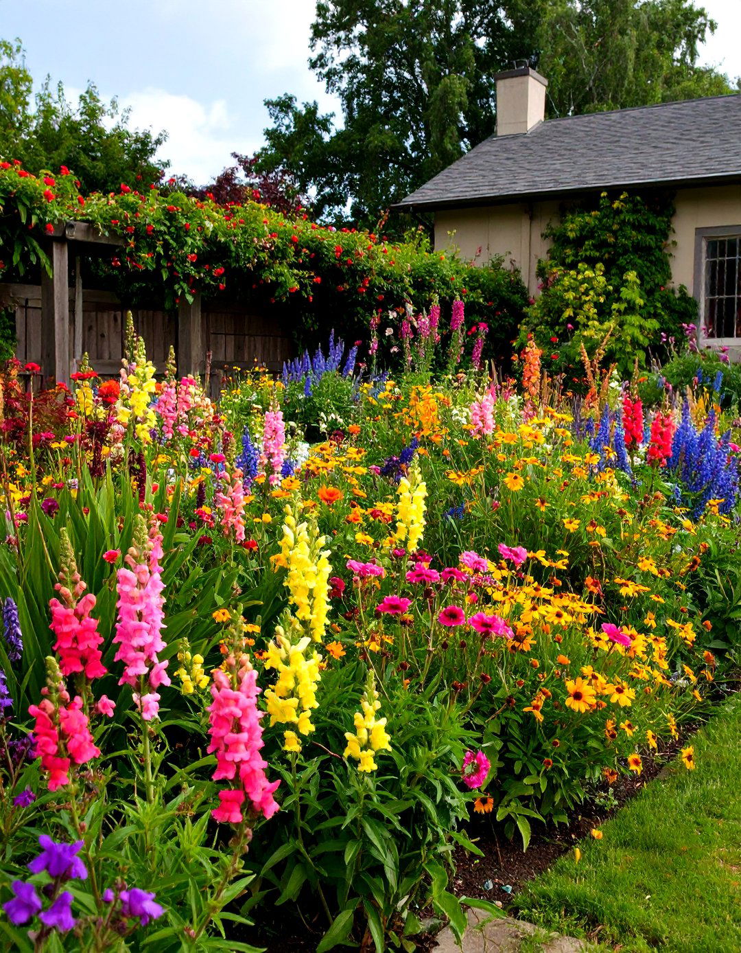 Blended Annual Perennial Mixes - 20 Spring Garden Ideas