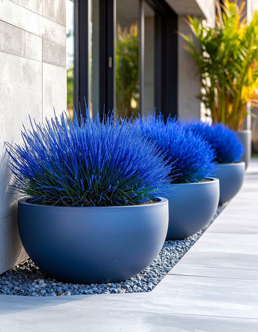 Blue Fescue Textural Front Door Plant - 20 Front Door Plants