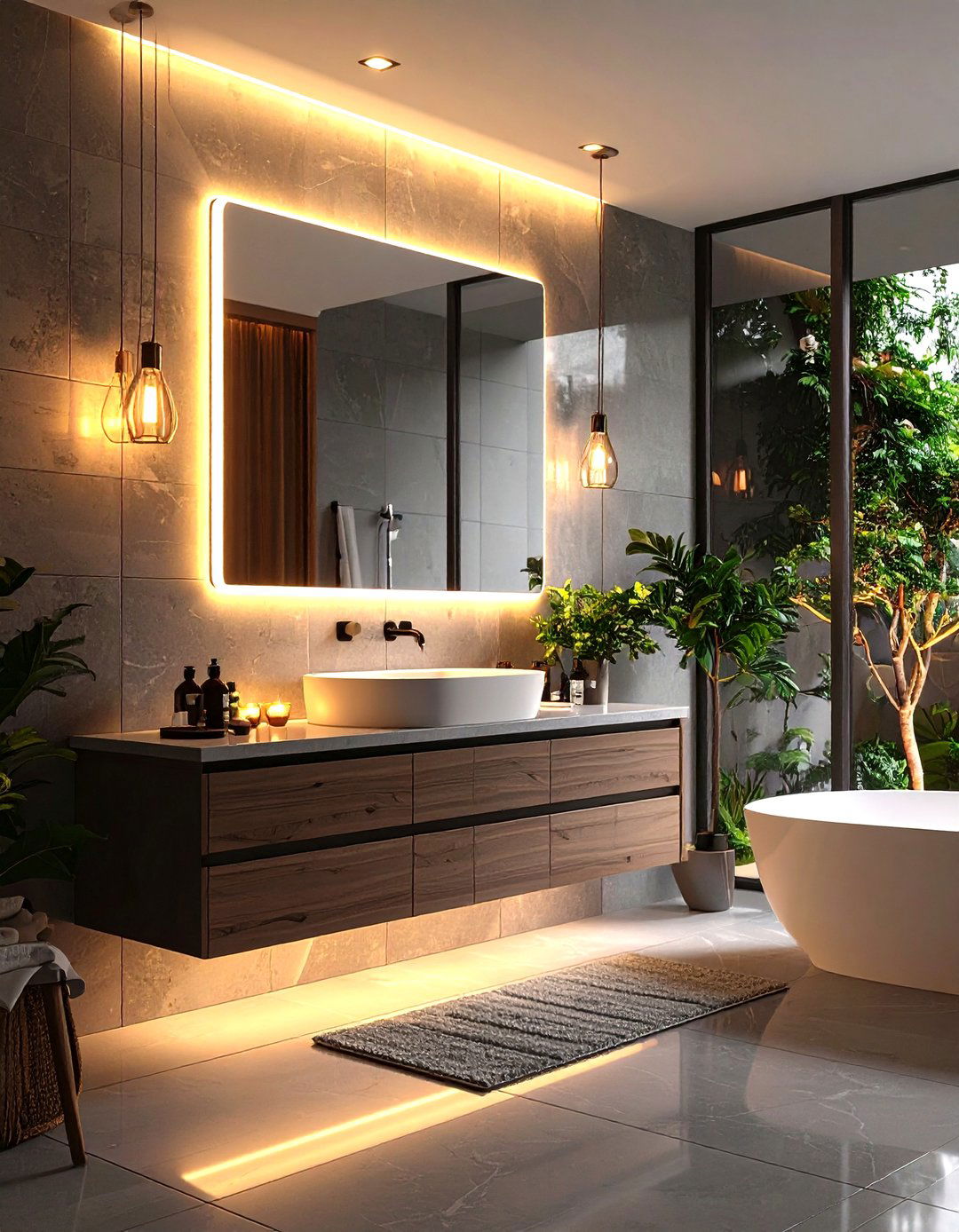 Bluetooth Music Mirror Bathroom - 20 Quirky Bathroom Ideas