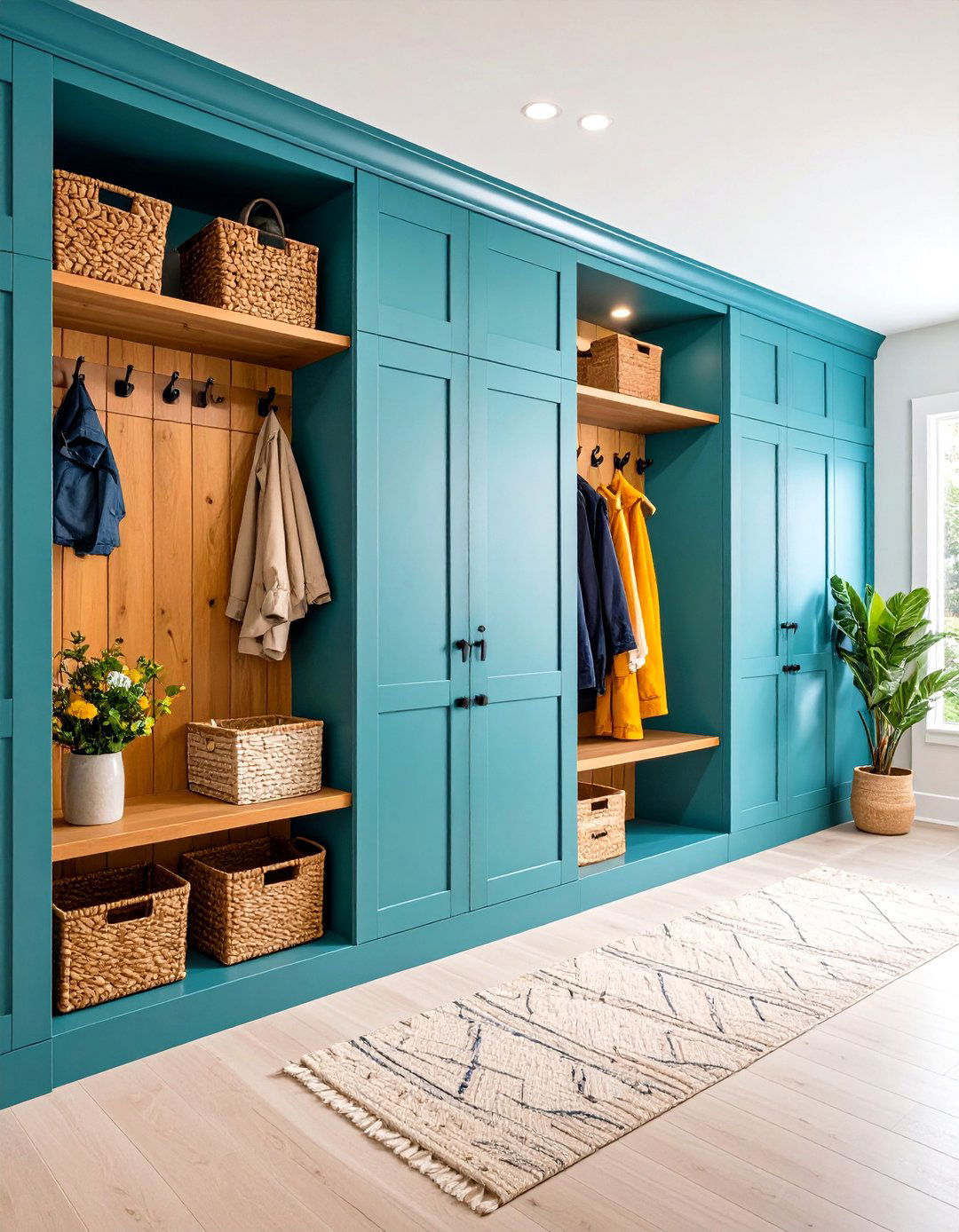 Board and Batten Entryway and Mudroom Walls - 20 Board and Batten Wall Ideas