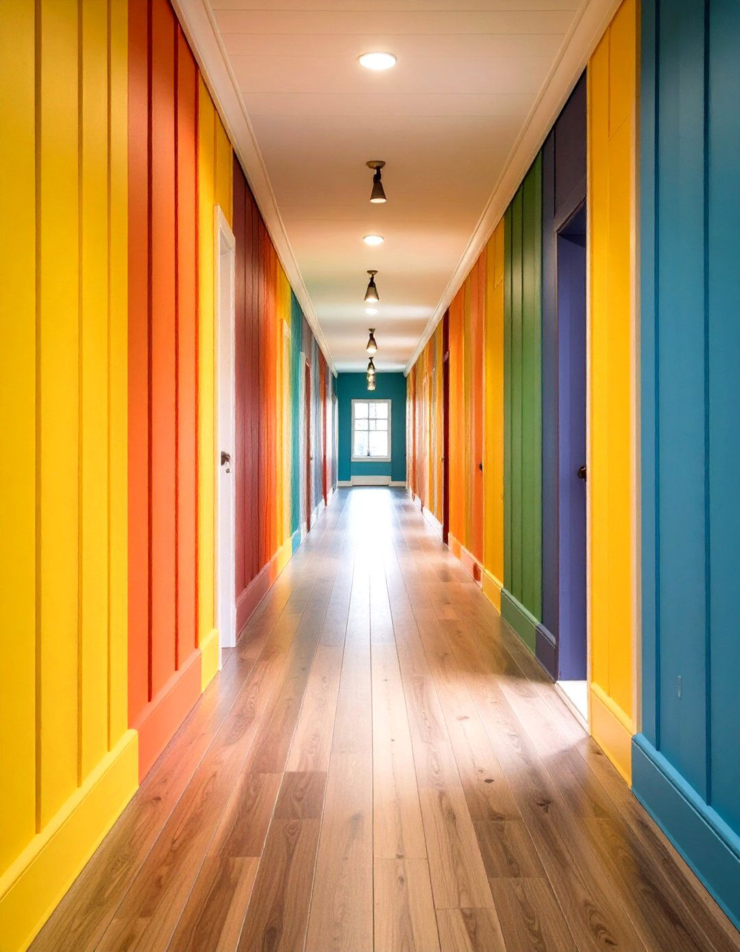 Board and Batten Hallway Wall Treatment - 20 Board and Batten Wall Ideas