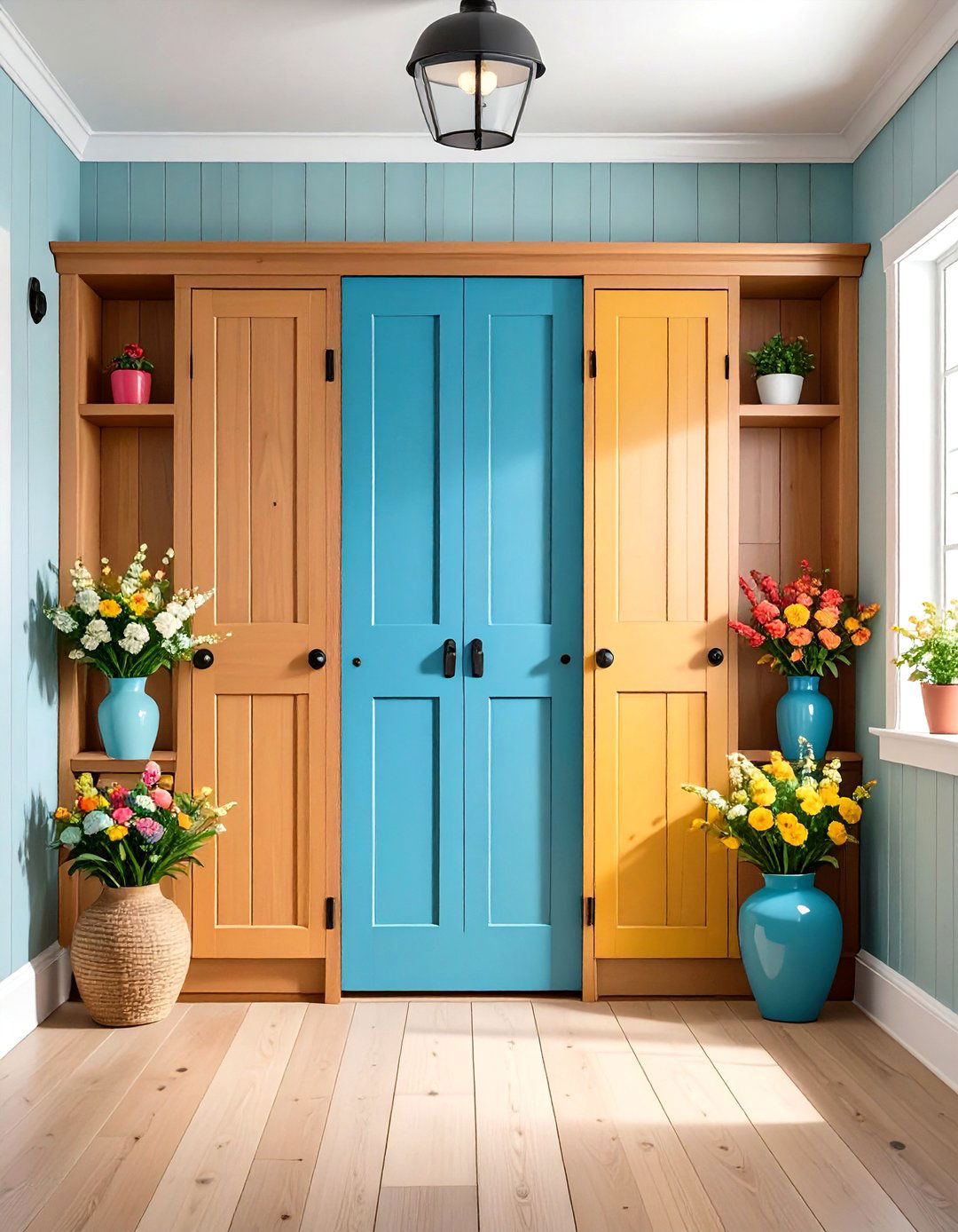 Board and Batten Rustic Wainscoting - 20 Rustic Wainscoting Ideas