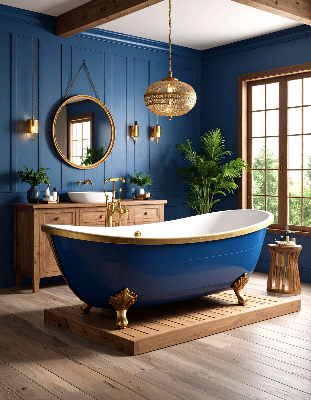 Boat Shaped Bathtub Bathroom Haven - 20 Quirky Bathroom Ideas