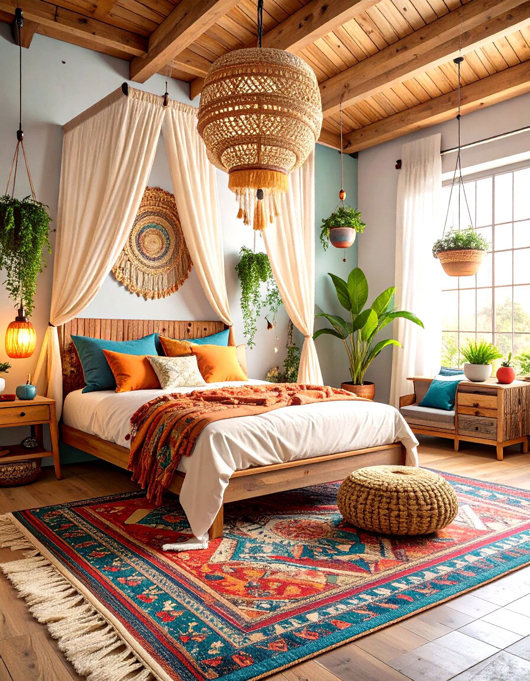 Bohemian Chic Loft Bedroom - 20 Loft Bedroom Ideas