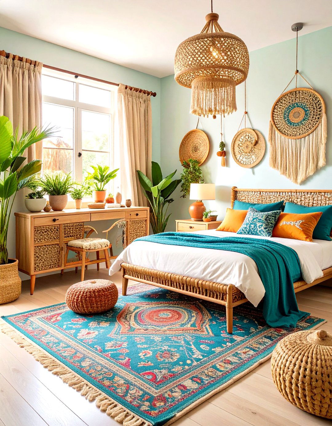 Bohemian Chic Vanity Room - 20 Vanity Room Ideas