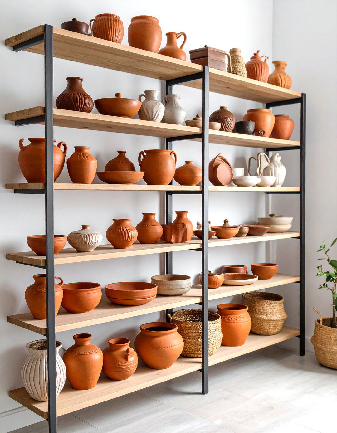 Bohemian Desert Decor Terracotta Pottery Collections - 20 Bohemian Desert Decor Ideas
