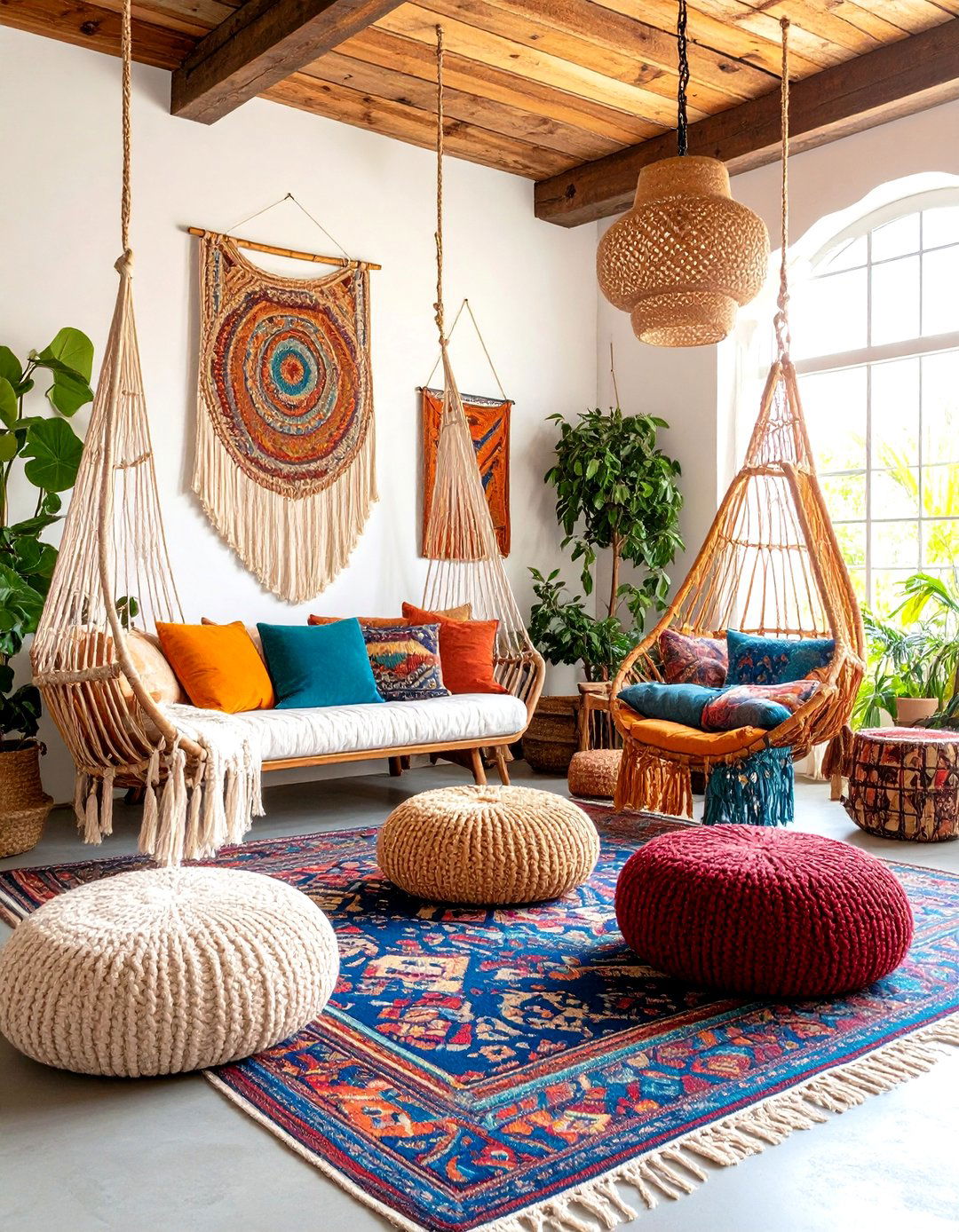Bohemian Eclectic Media Room - 20 Media Room Ideas