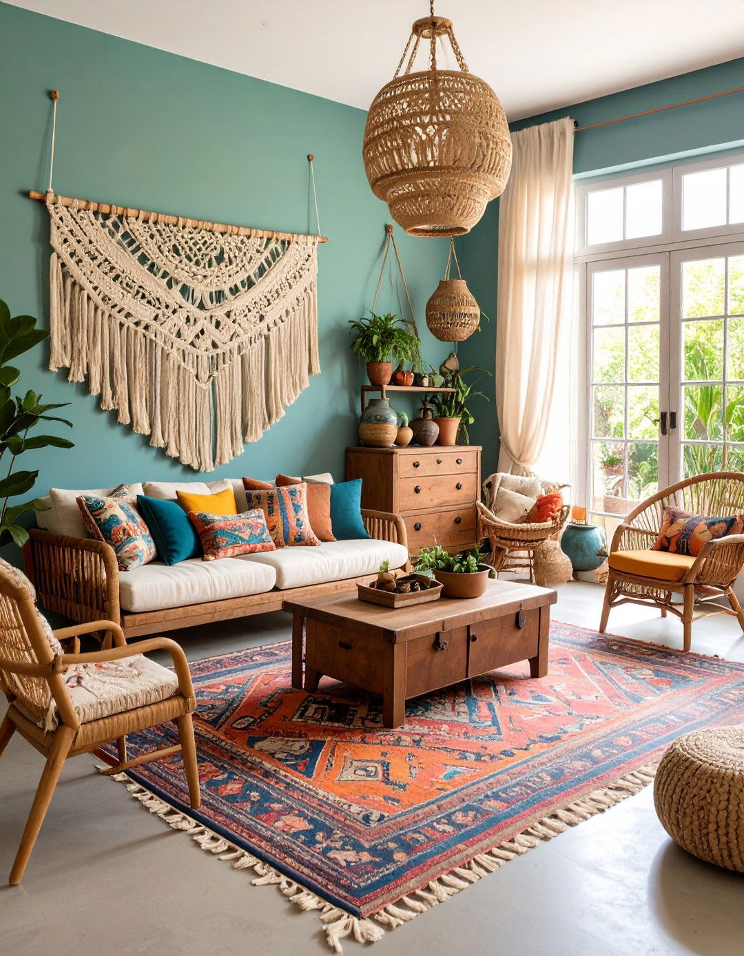 Bohemian Eclectic Style - 20 Salon Interior Design Ideas