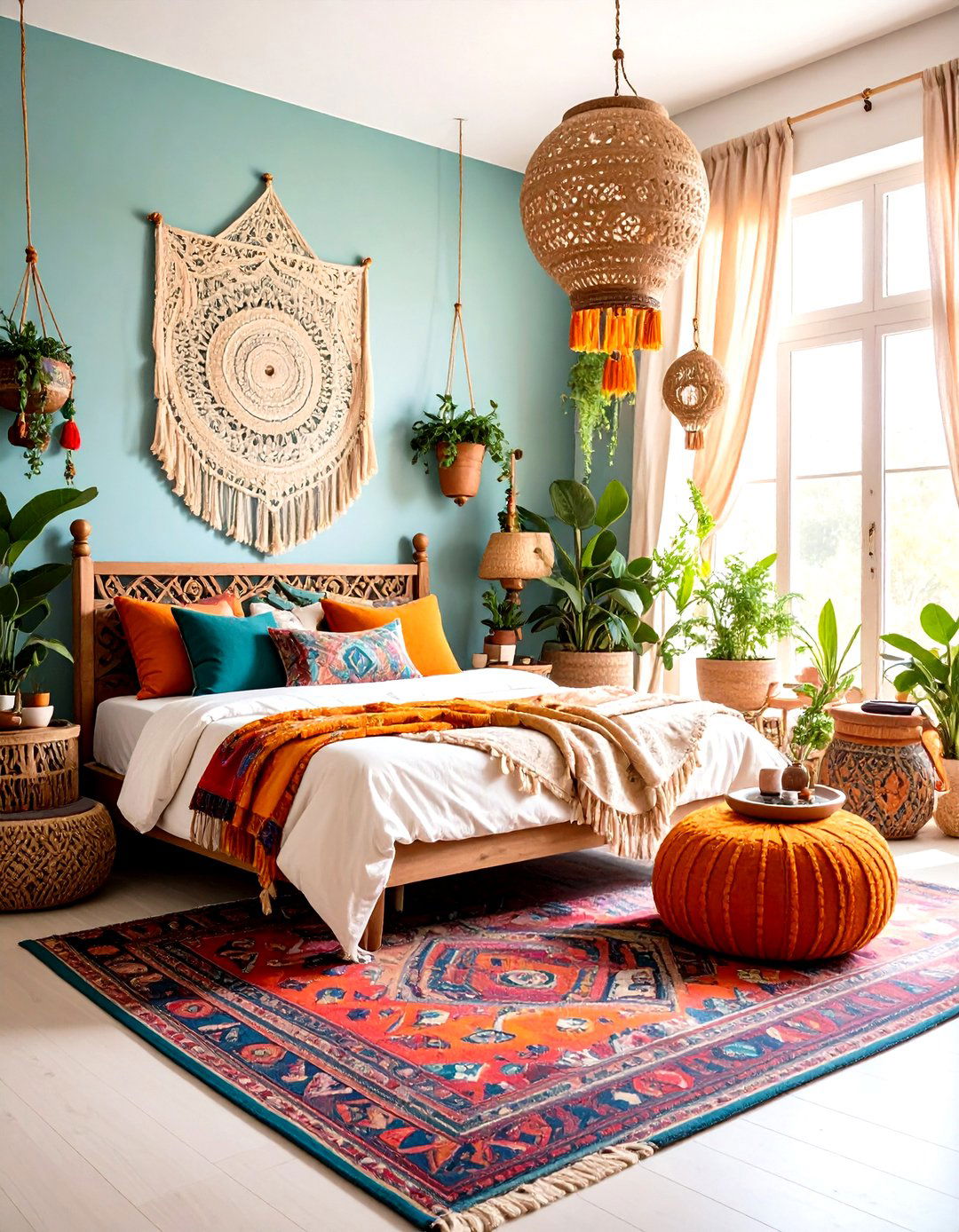 Bohemian Guest Room Artistic Haven - 20 guest room ideas