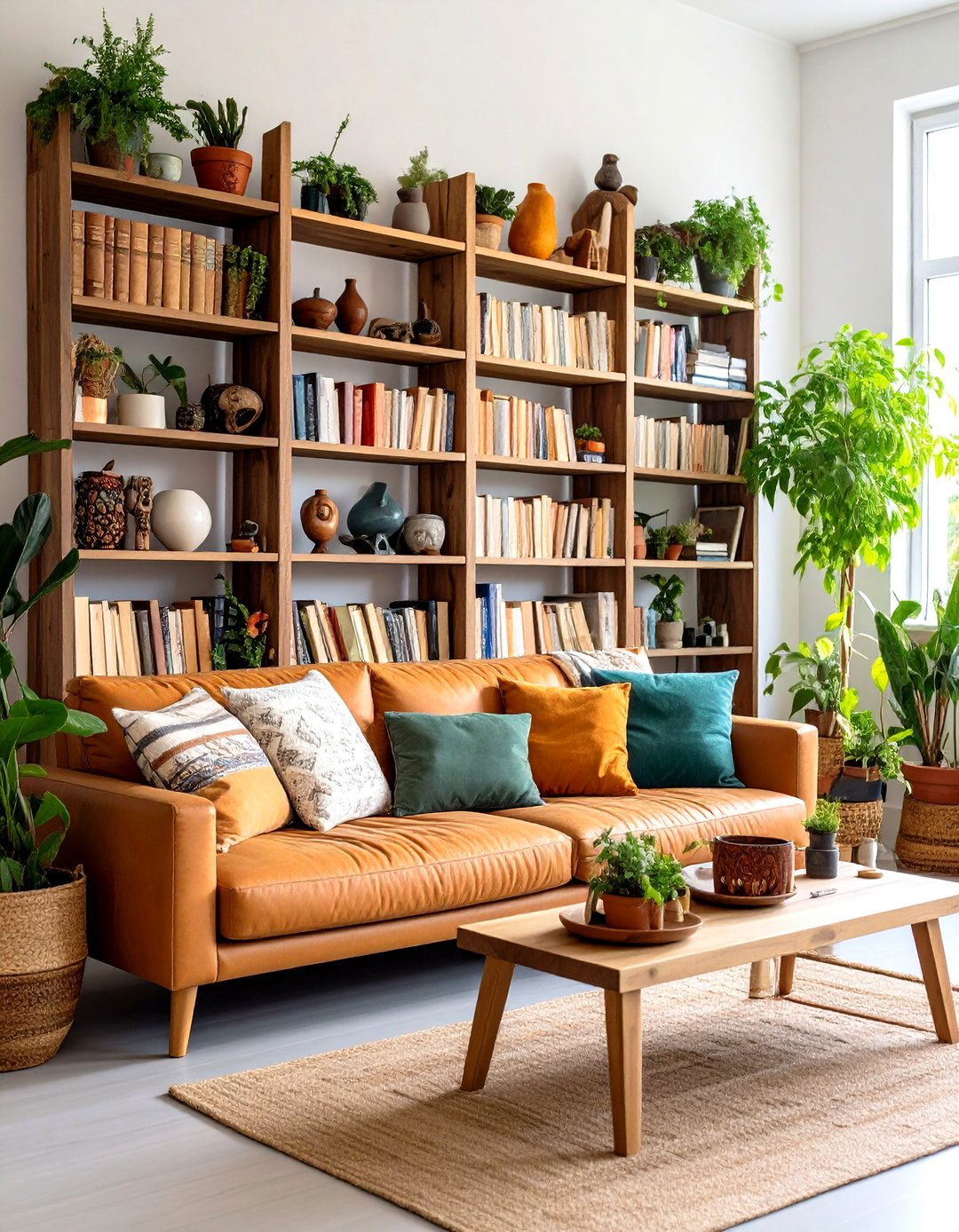 Bohemian Maximalist Bookshelves as Story Altars - 20 Gypsy Bohemian Living Room Ideas
