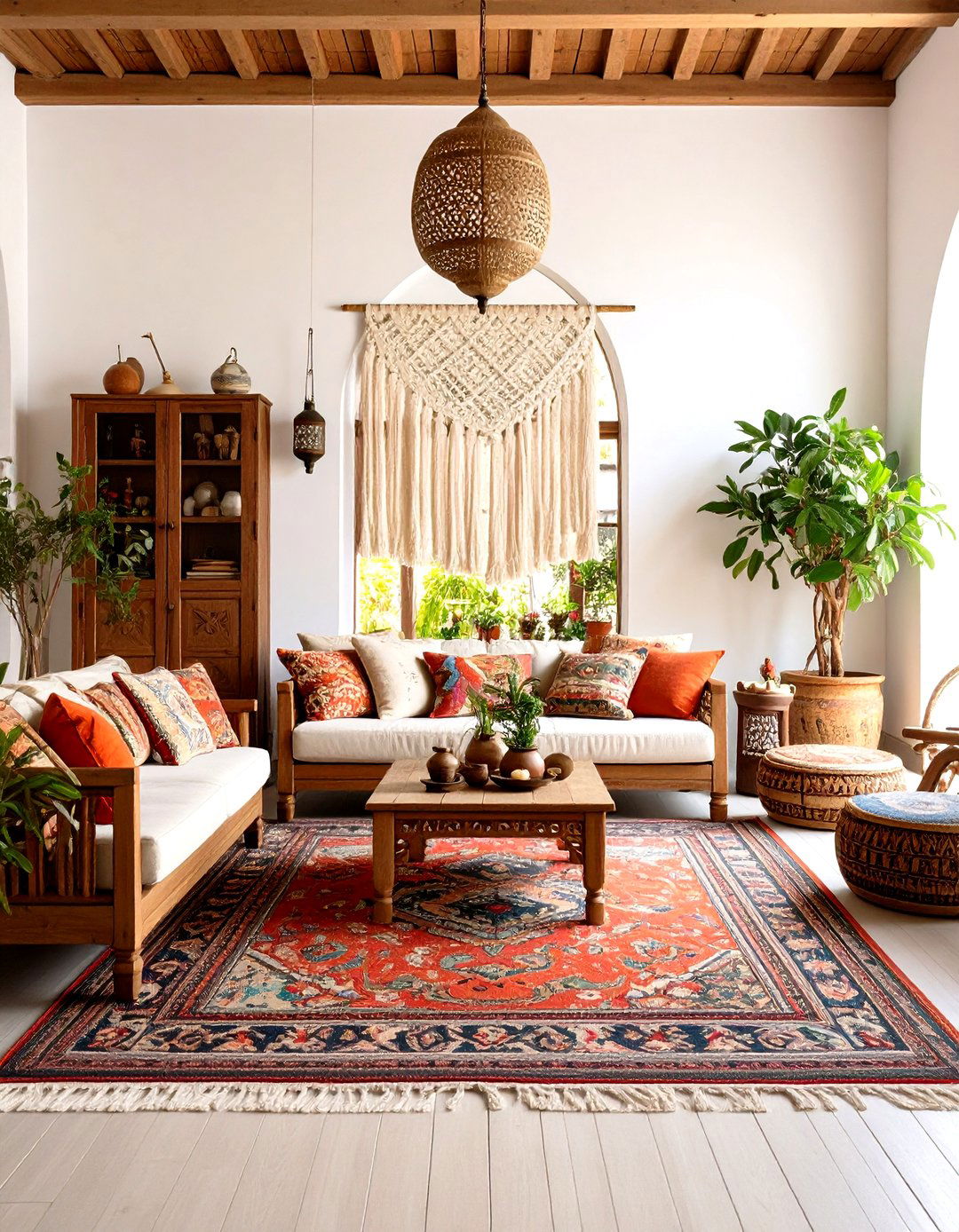 Bohemian Maximalist Living Room Design - 20 Maximalist Living Room Design Ideas