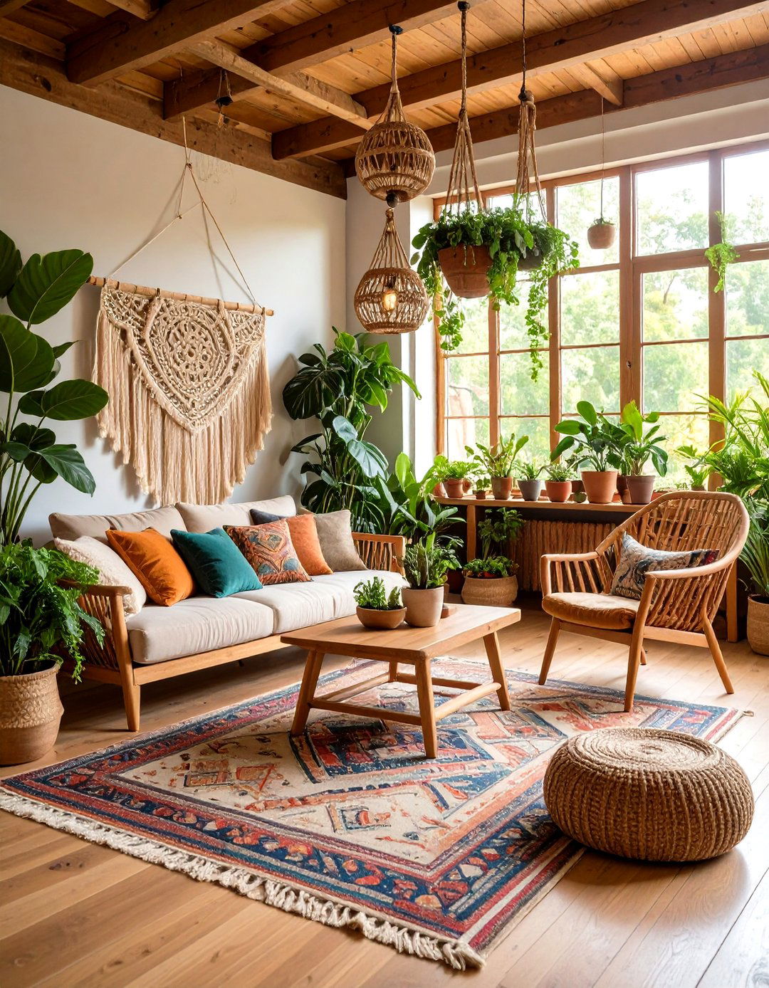 Bohemian Plant Room Eclectic Display - 20 Plant Room Ideas