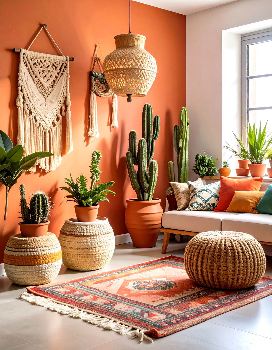 Bohemian Tropical Bohemian Decor Through Natural Fiber Rug Layering - 20 Bohemian Tropical Bohemian Decor