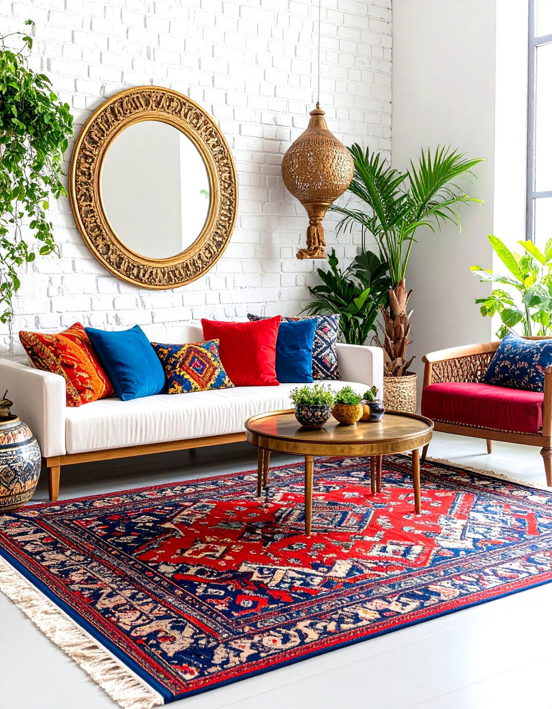 Bohemian Tropical Bohemian Decor with Hanging Textile Room Dividers - 20 Bohemian Tropical Bohemian Decor