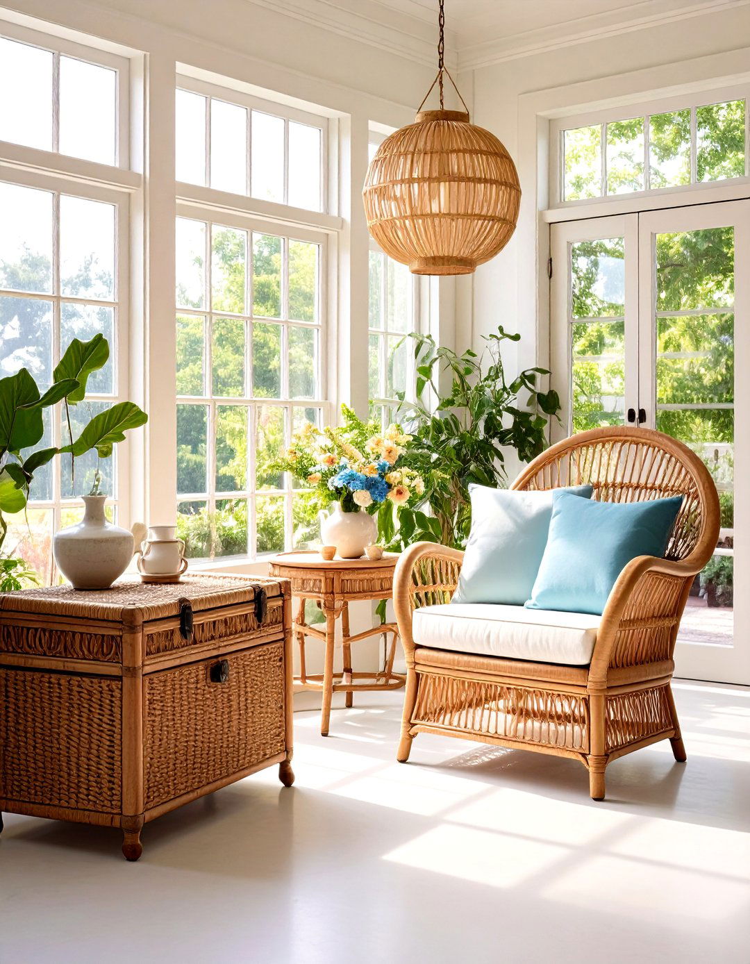 Bohemian Tropical Bohemian Decor with Monstera and Palm Combinations - 20 Bohemian Tropical Bohemian Decor