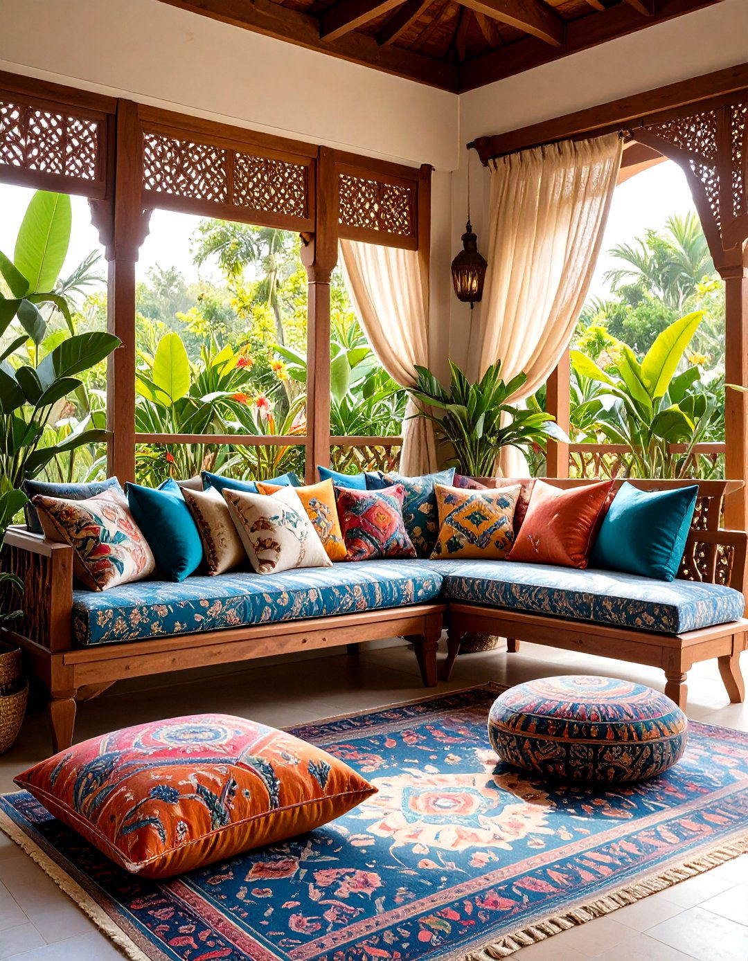 Bohemian Tropical Bohemian Decor with Statement Wall Art Galleries - 20 Bohemian Tropical Bohemian Decor