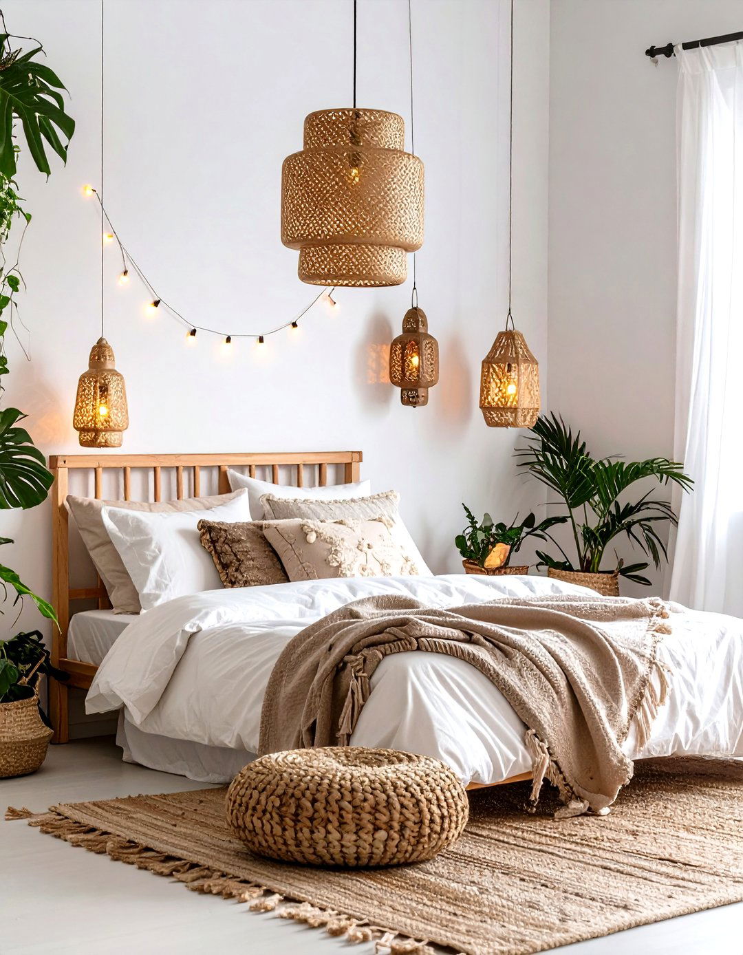 Bohemian Tropical Bohemian Decor with Textured Wall Treatment Combinations - 20 Bohemian Tropical Bohemian Decor