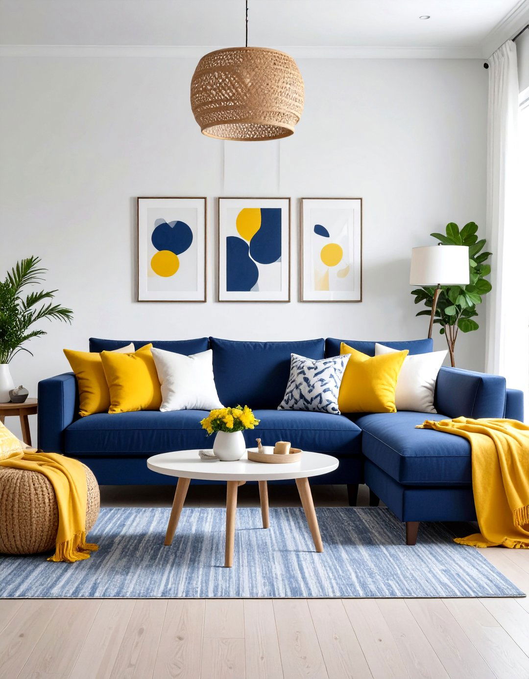 Bohemian Yellow Living Room Style - 20 Yellow Living Room Ideas