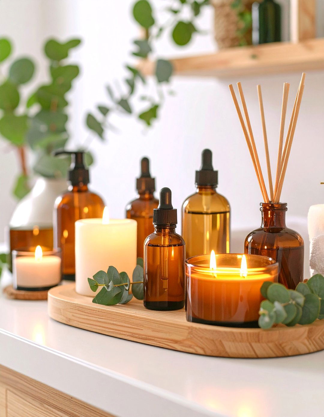 Boho Bathroom Aromatherapy Integration - 20 Boho Bathroom Ideas