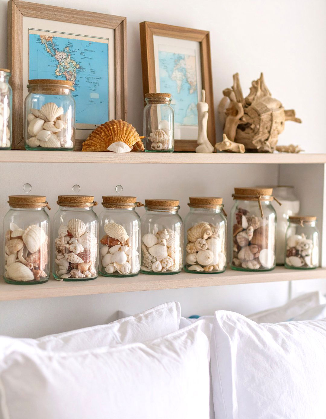 Boho Beach Bedroom Vintage Coastal Artifacts - 20 Boho Beach Bedroom Ideas