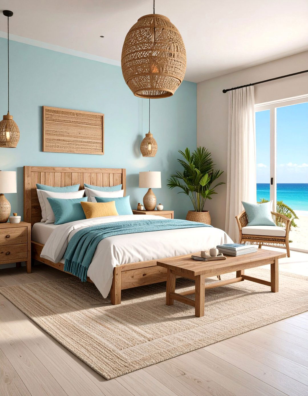 Boho Beach Bedroom Weathered Wood Furniture - 20 Boho Beach Bedroom Ideas