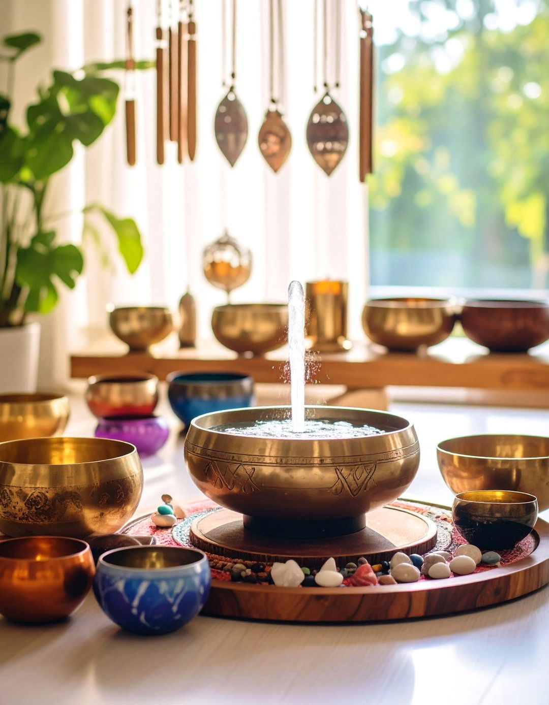 Boho Meditation Room Sound Element Integrations - 20 Boho Meditation Room Ideas