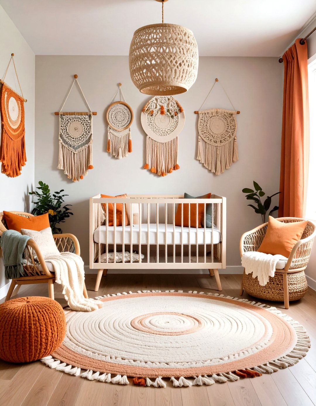 Boho Rainbow Nursery Retreat - 20 Rainbow Nursery Ideas